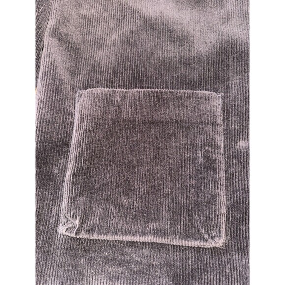 Eileen Fisher L Brown Wide Wale Corduroy Button Jacket Boxy Fit Rayon Lined Coat - Picture 8 of 10